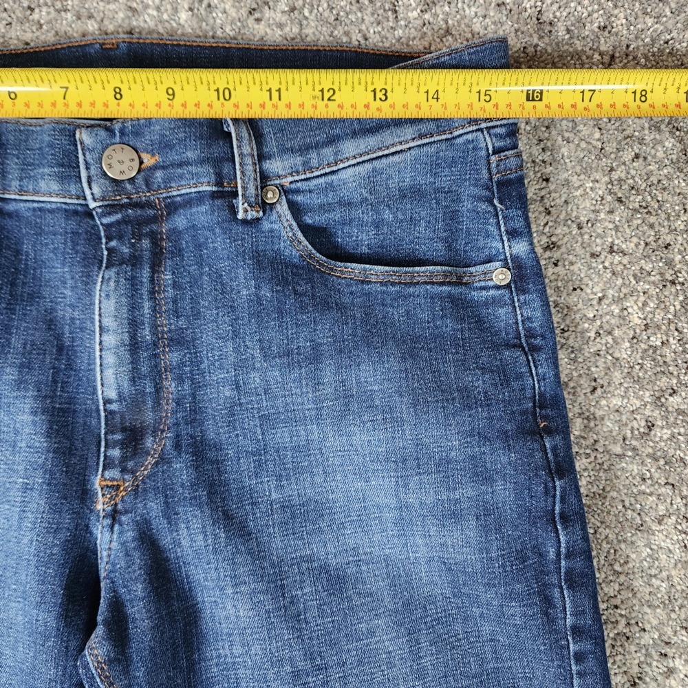 Mott & Bow Jeans Mens 31x30 Slim Fit Medium Wash Stretch Denim Excellent - Picture 11 of 14
